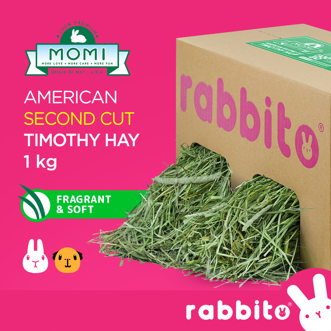 MOMI American Second Cut Timothy Hay 1kg / 2.5kg