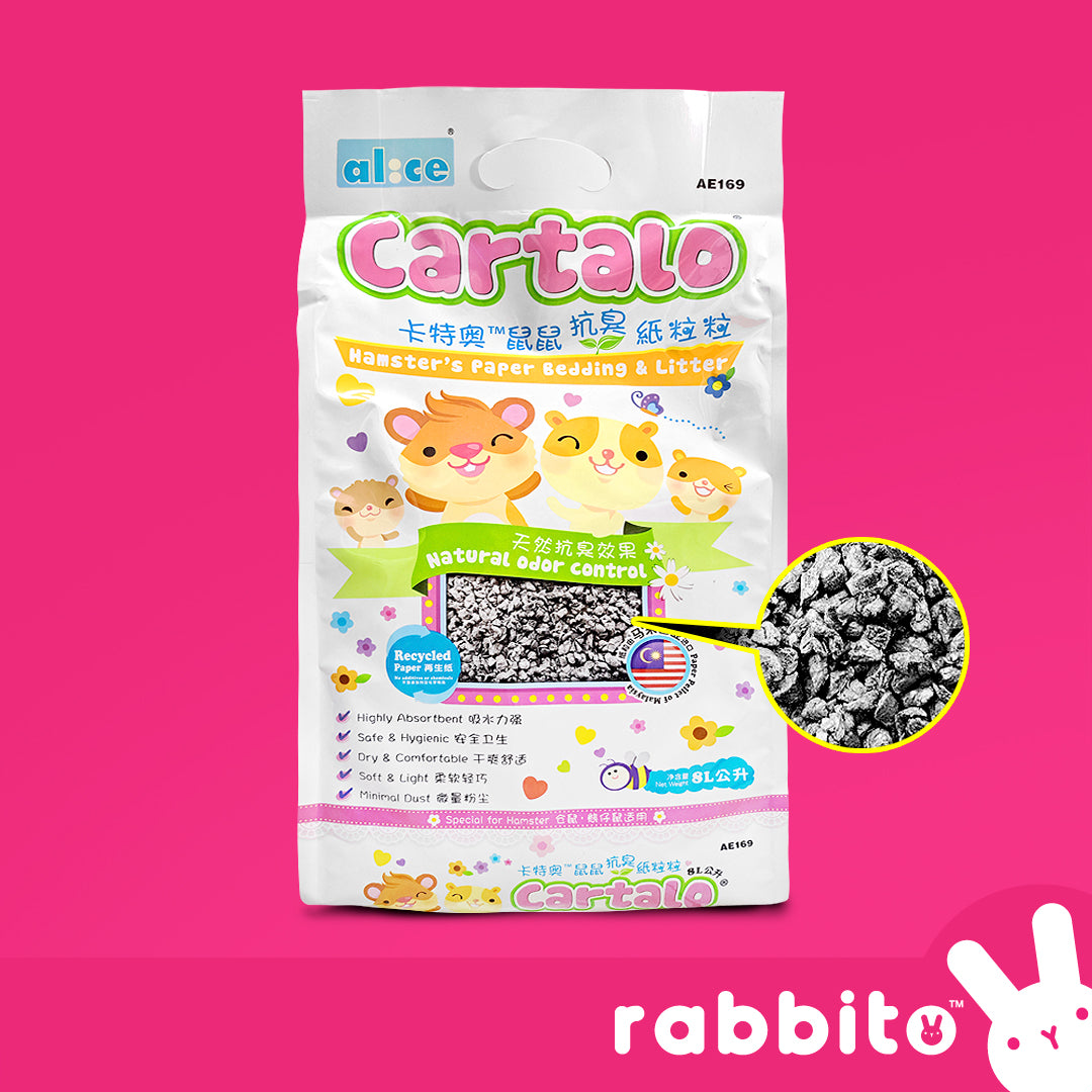 Alice Cartalo Paper Bedding and Litter 8L (2kg)