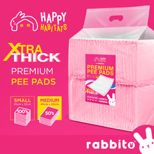 Load image into Gallery viewer, Happy Habitats EXTRA THICK Premium Pee Pads