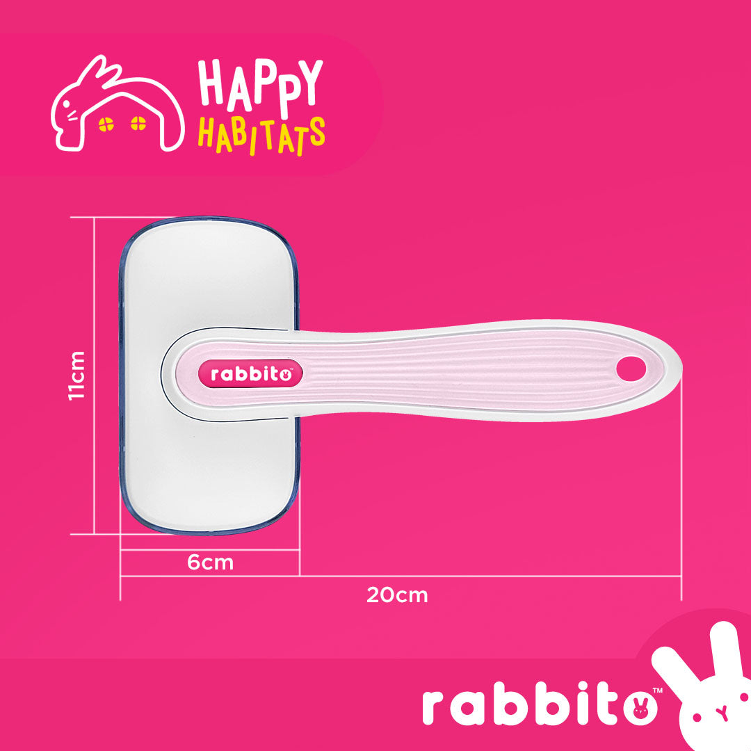 Happy Habitats Amazing AUTO-CLEAN BRUSH