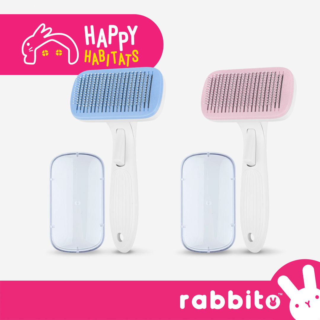 Happy Habitats Amazing AUTO-CLEAN BRUSH