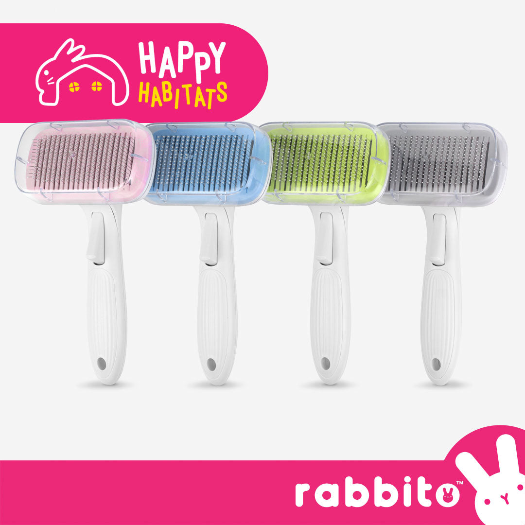 Happy Habitats Amazing AUTO-CLEAN BRUSH
