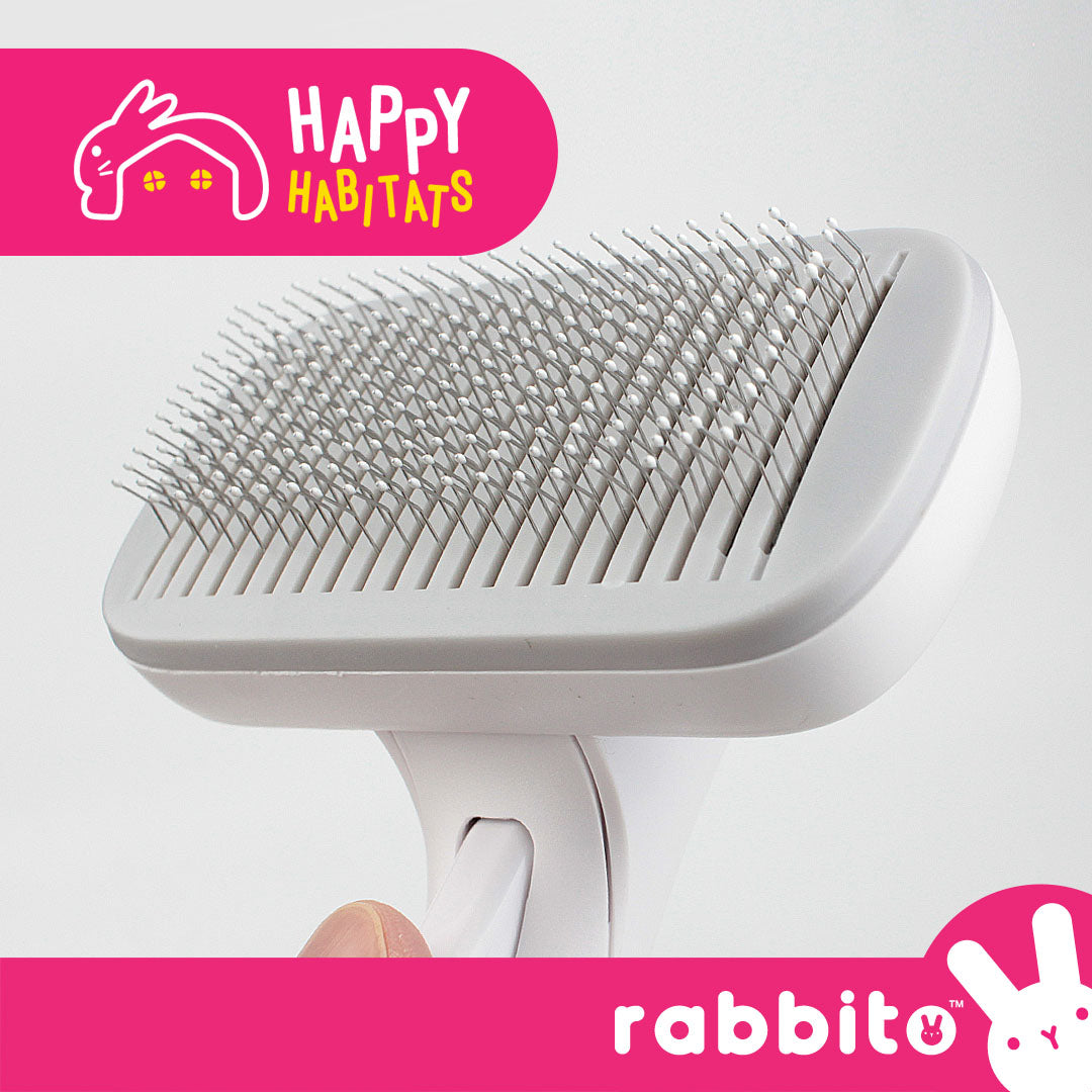 Happy Habitats Amazing AUTO-CLEAN BRUSH