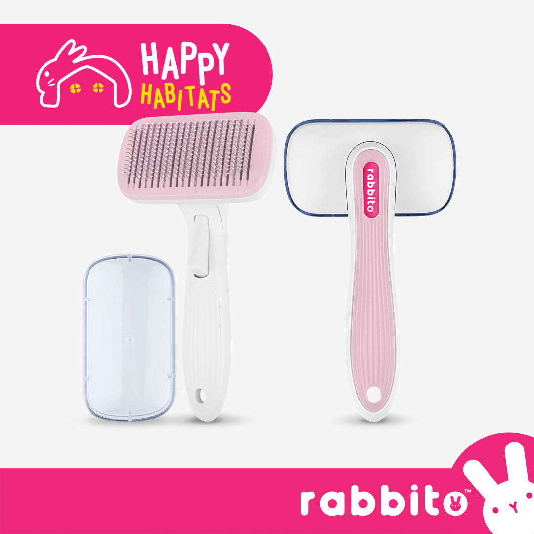Happy Habitats Amazing AUTO-CLEAN BRUSH