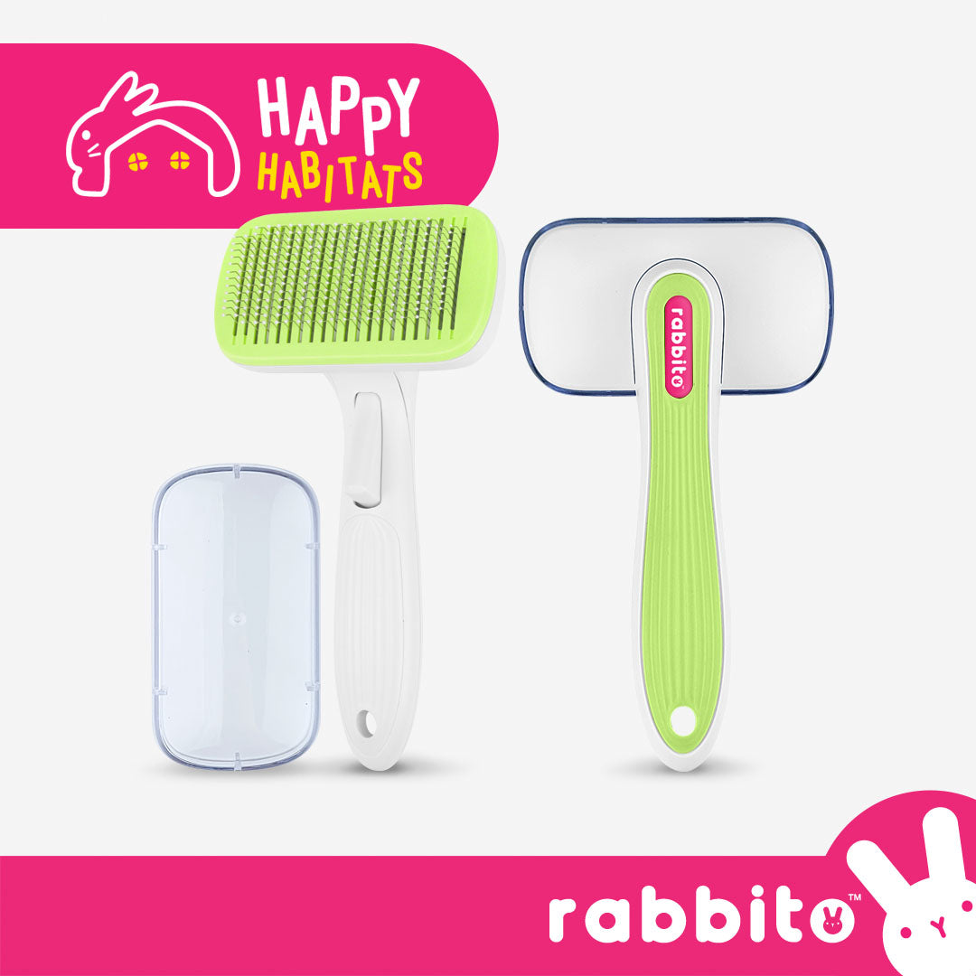 Happy Habitats Amazing AUTO-CLEAN BRUSH