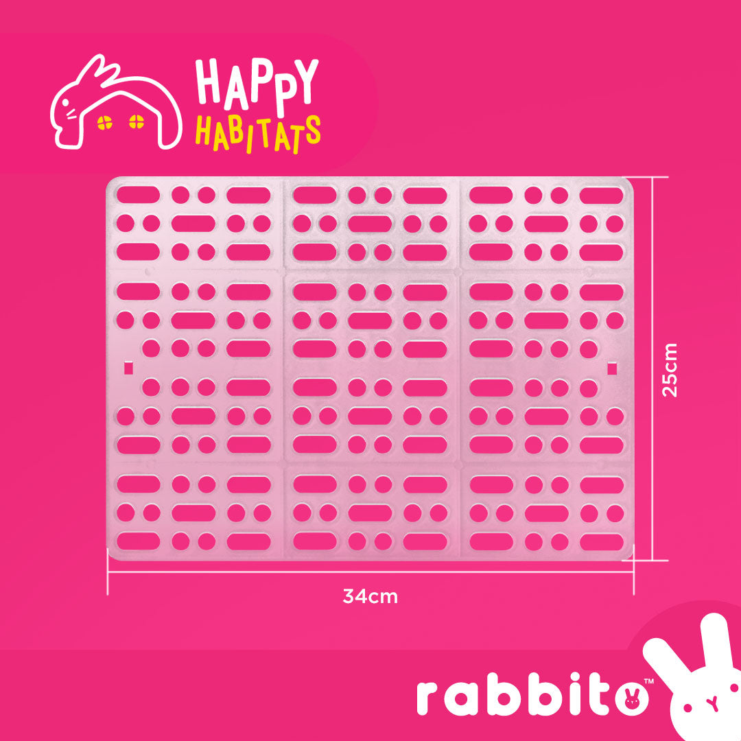 Happy Habitats Pawfect PAW PAD Plastic Floor Mat