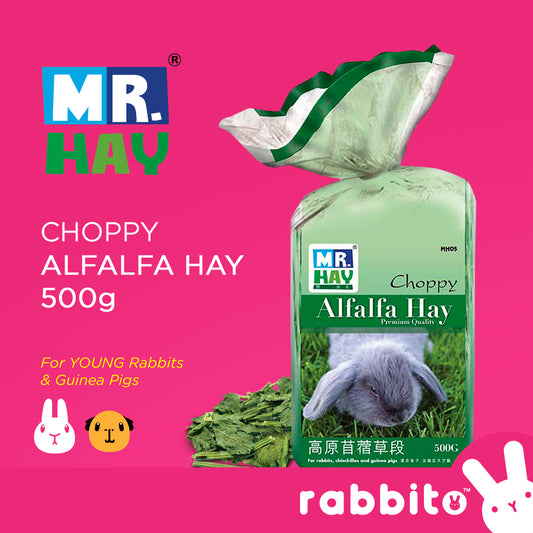Mr. Hay Choppy Alfalfa Hay 500g