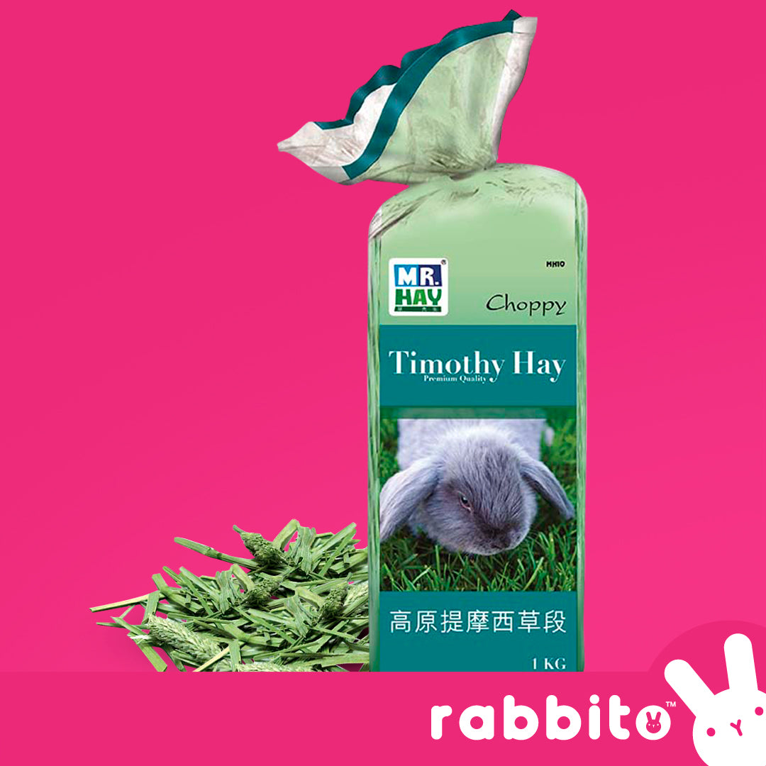 Mr. Hay Choppy Timothy Hay 500g/1kg Rabbito