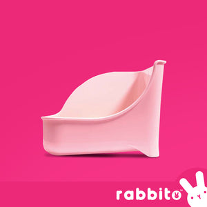 Alice Gabitto Sloping Rabbit Toilet