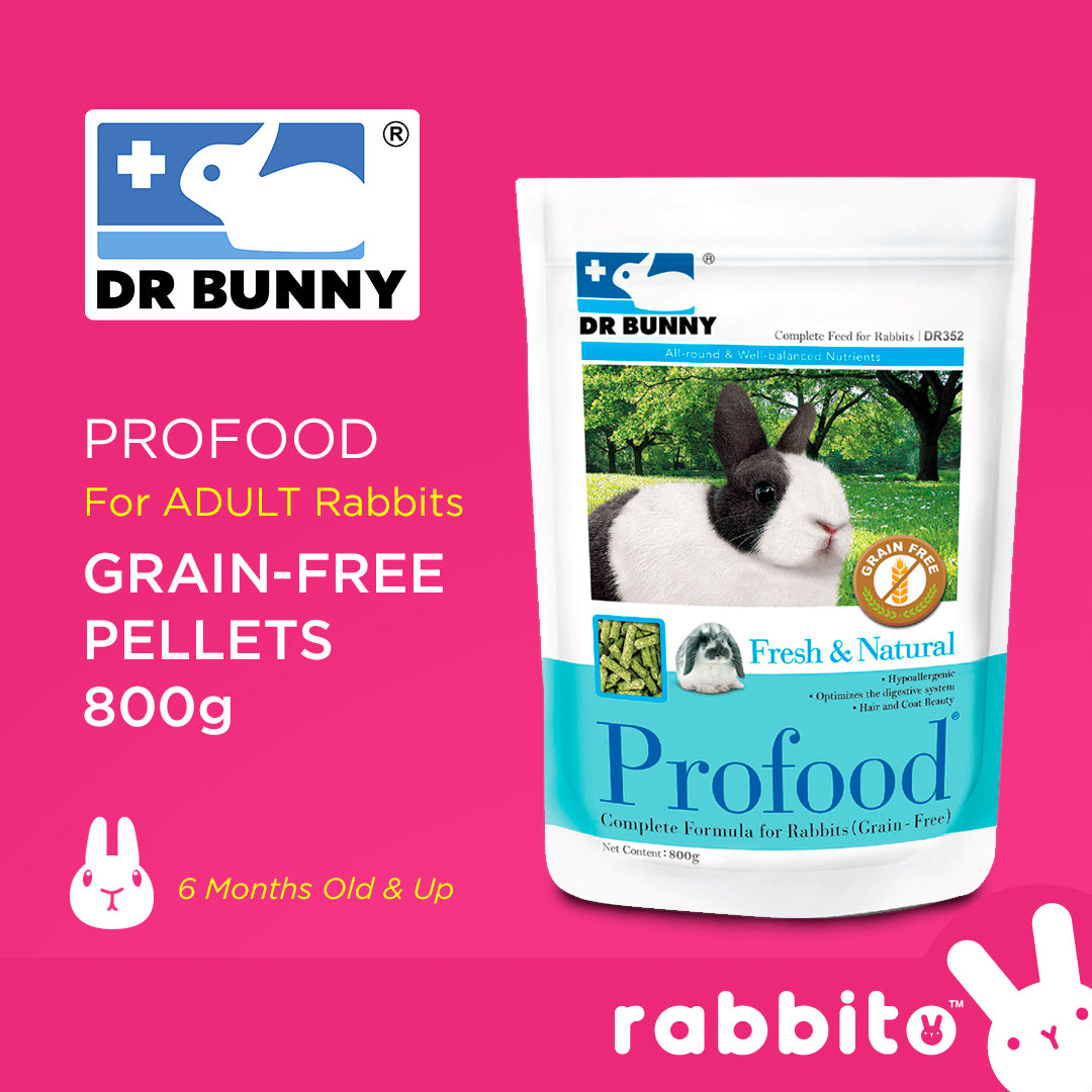 Dr. Bunny Profood Grain-Free Rabbit Food 800g
