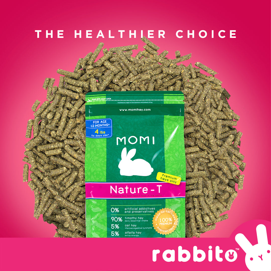 MOMI Nature-T 100% Pure Hay Pellets 4lbs