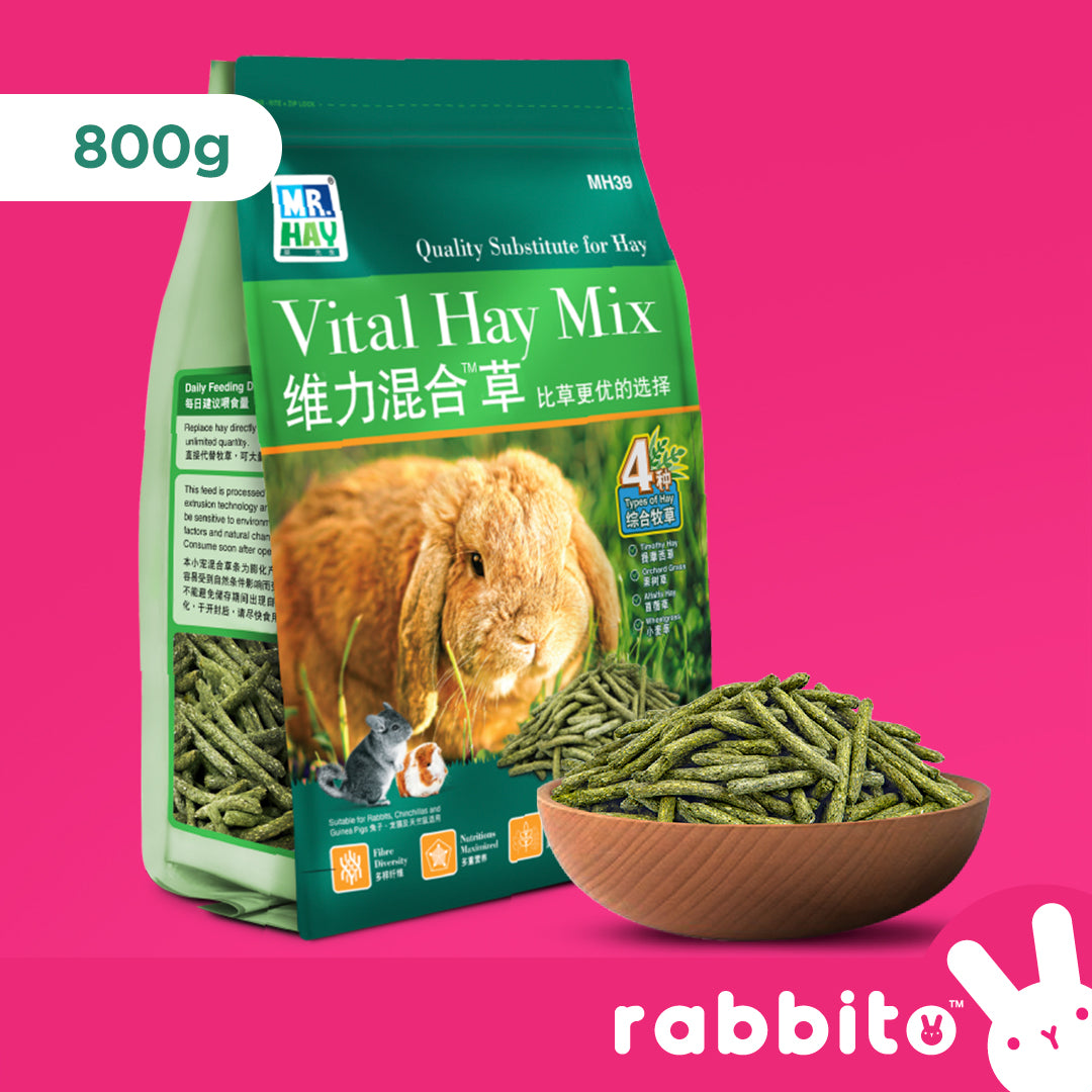 Mr. Hay Vital Hay Mix Hay Sticks 100g / 800g