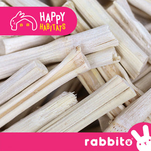 Happy Habitats Nibble & Snack SWEET BAMBOO STICKS 100g