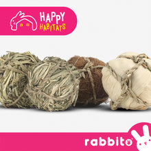Load image into Gallery viewer, Happy Habitats All-Natural BUNNY BALLS Toy 4-piece Set
