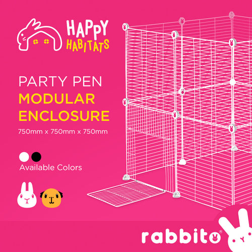 Happy Habitats PARTY PEN Modular Pen Enclosure / Cage