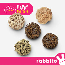 Load image into Gallery viewer, Happy Habitats All-Natural BINKY BALLS for Rabbits and Guinea Pigs