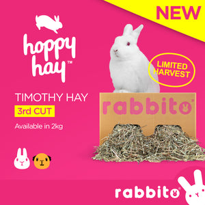 Hoppy Hay THIRD CUT Timothy Hay 2KG