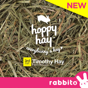 Hoppy Hay THIRD CUT Timothy Hay 2KG