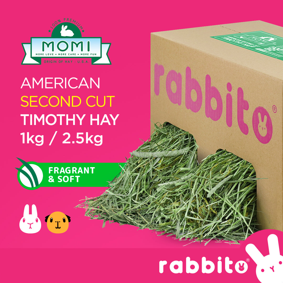 MOMI American Second Cut Timothy Hay 1kg / 2.5kg