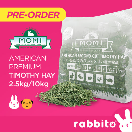 PRE-ORDER: MOMI American Premium Timothy Hay