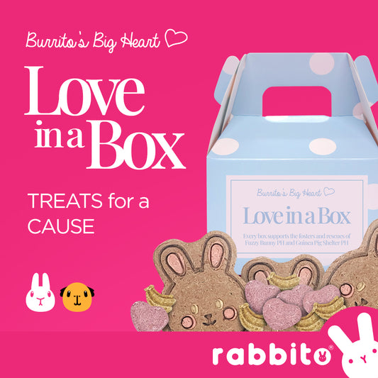 Burrito's Big Heart: LOVE IN A BOX - treats for a cause ❤️