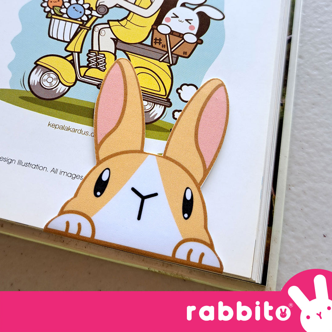 Bunny Peekers Magnetic Bookmarks