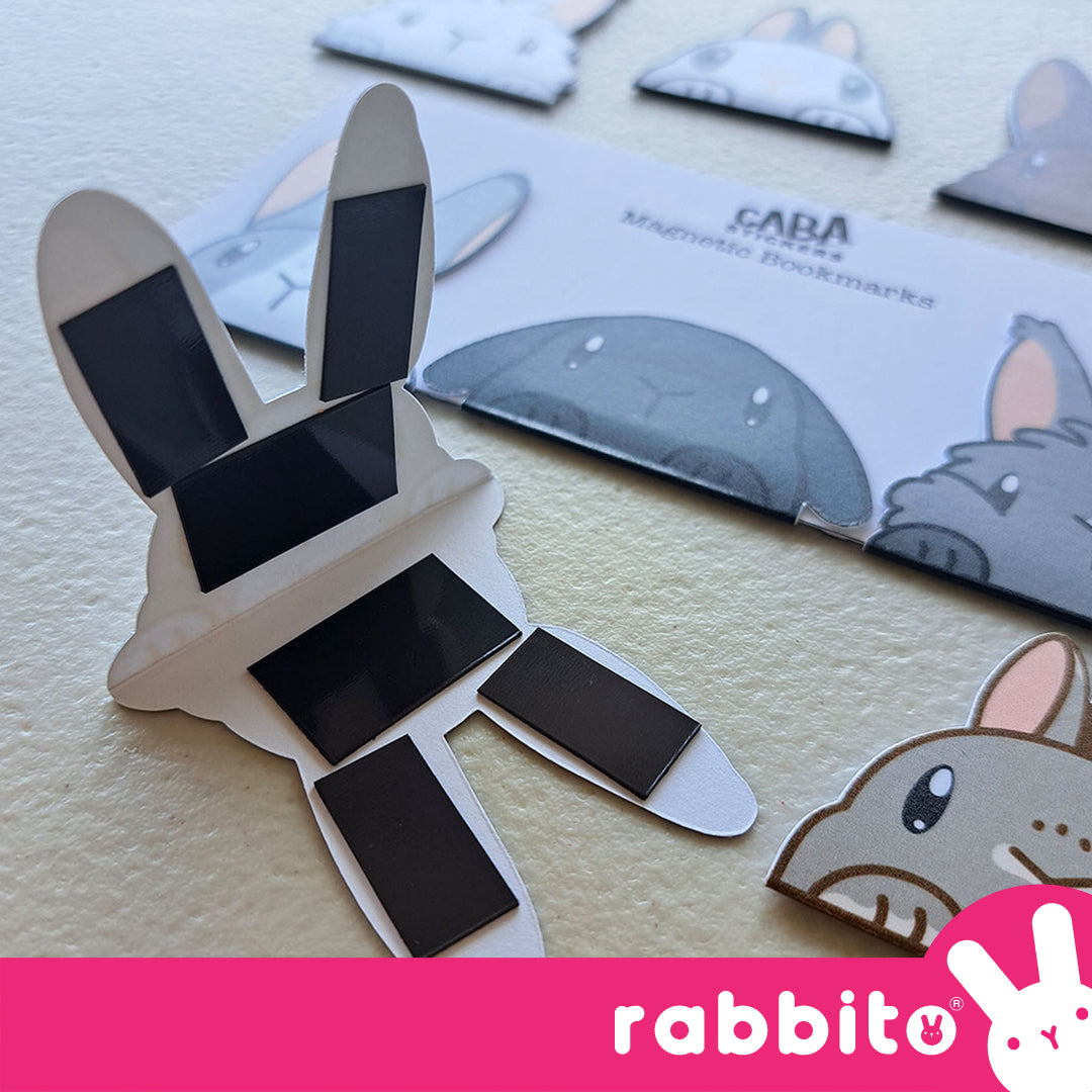 Bunny Peekers Magnetic Bookmarks