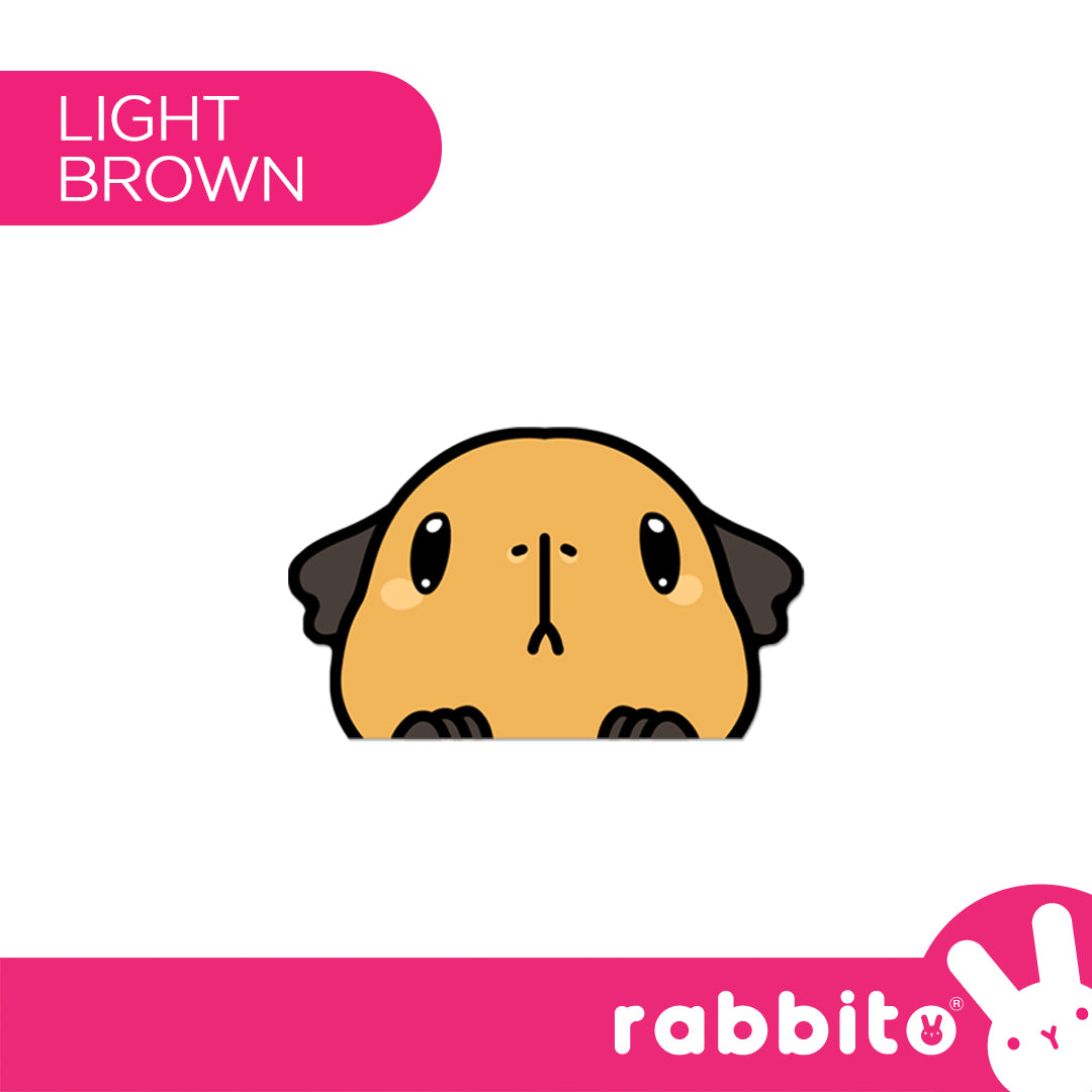 CABA STICKERS Guinea Pig Peeker Stickers