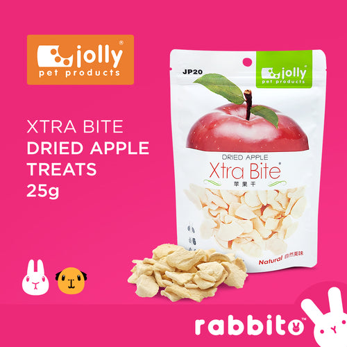 Jolly Xtra Bite Dried Apple Treats 25g