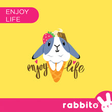 Load image into Gallery viewer, Rabbito Bunderful Button Pin 2.25in