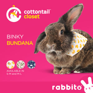 Cottontail Closet BINKY BUNDANA Adjustable Bandana Bib