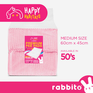 Happy Habitats EXTRA THICK Premium Pee Pads