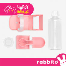 Load image into Gallery viewer, Happy Habitats DELIGHTFUL DRINKING BOTTLE with Dish