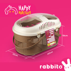 Happy Habitats COZY CARRIER BASKET