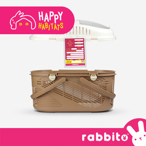 Happy Habitats COZY CARRIER BASKET