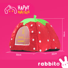 Load image into Gallery viewer, Happy Habitats HOMEY HIDEYS Ichigo Strawberry House