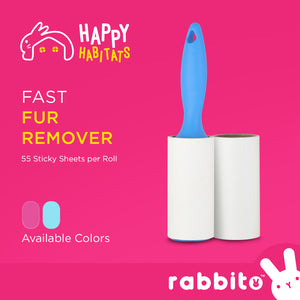 Happy Habitats FAST FUR REMOVER Lint Roller