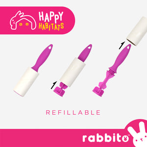 Happy Habitats FAST FUR REMOVER Lint Roller