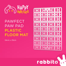 Load image into Gallery viewer, Happy Habitats PAWFECT PAW PAD Plastic Floor Mat