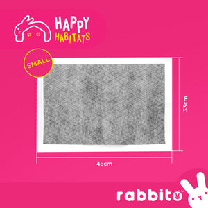 Happy Habitats PAWSOME PEE PADS Bamboo Charcoal Sheets