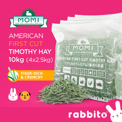 MOMI American FIRST Cut Timothy Hay 10kg