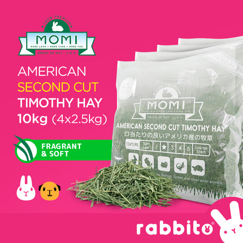 MOMI American Second Cut Timothy Hay 10kg