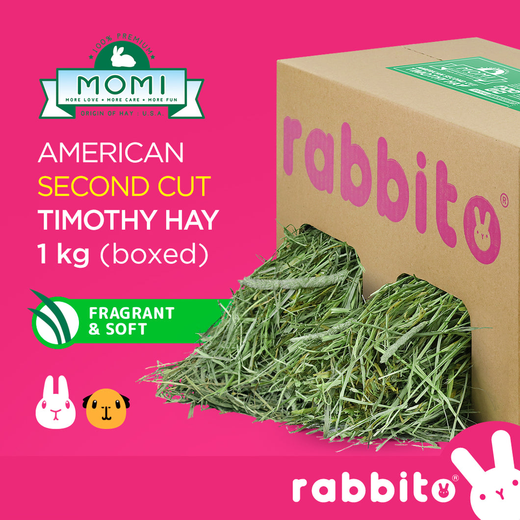 MOMI American Second Cut Timothy Hay 1kg