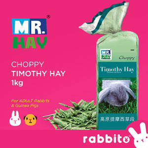 Mr. Hay Choppy Timothy Hay 500g/1kg