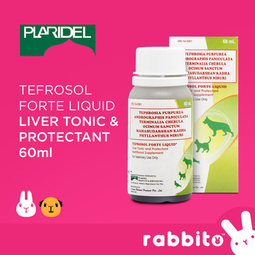 Tefrosol Forte Liver Tonic and Protectant for Pets 60ml