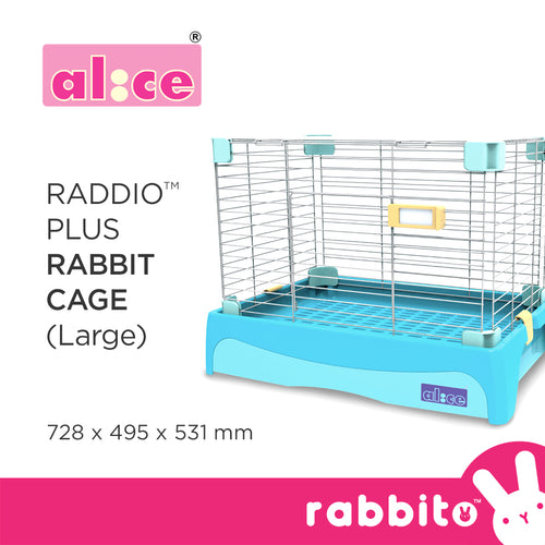 Alice Raddio PLUS Rabbit Cage (Large)