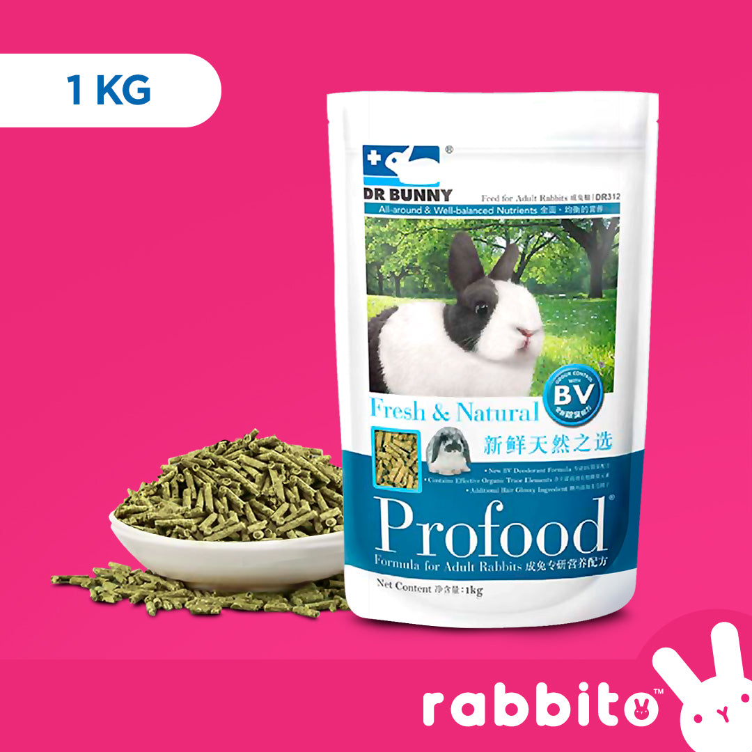 Dr. Bunny Profood for Adult Rabbits 1kg