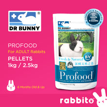 Load image into Gallery viewer, Dr. Bunny Profood for Adult Rabbits 1KG/2.5KG