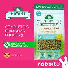 Load image into Gallery viewer, MOMI Complete-G Guinea Pig Food 1KG (Timothy Hay-Based Pellets)