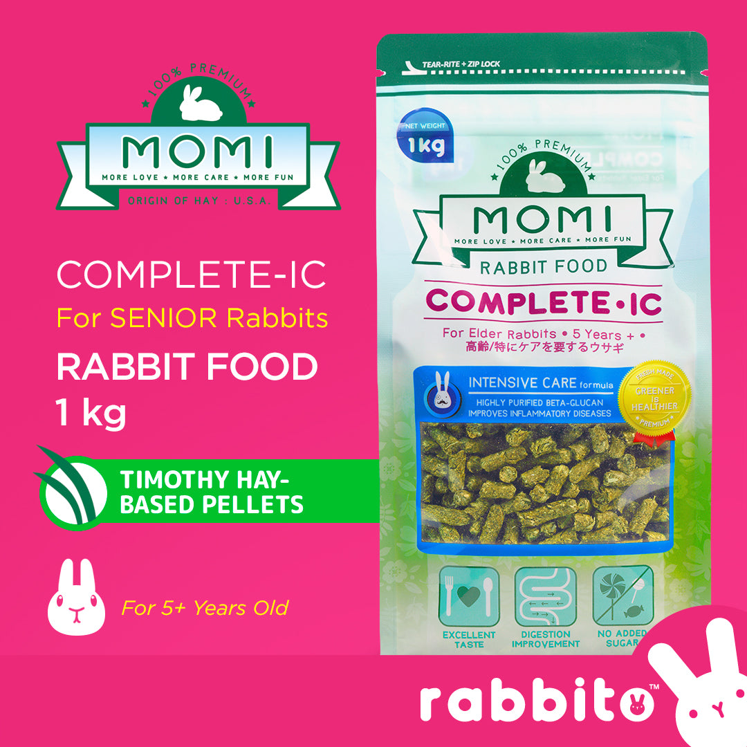MOMI Complete-IC Senior Rabbit Food 1kg